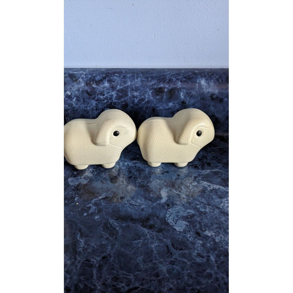 2 LITTLE TIKES Chunky White Sheep Farm Ark Animal Noah's Ark #2 - Picture 2 of 3
